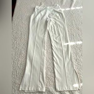 SHEIN Solid Split Hem Tapered Pants